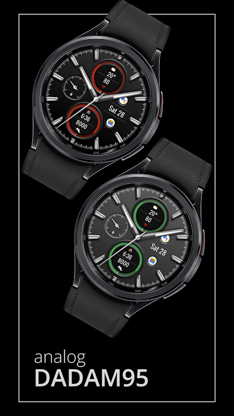 DADAM95: Stylish Analog Watch screenshot