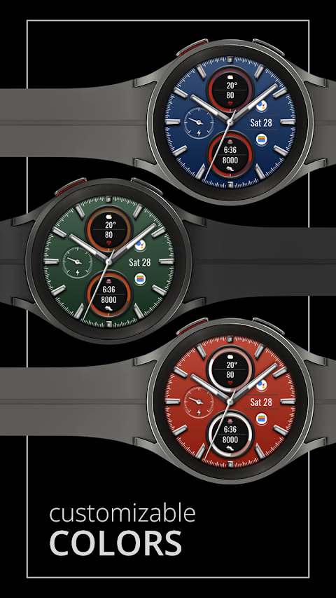 DADAM95: Stylish Analog Watch screenshot