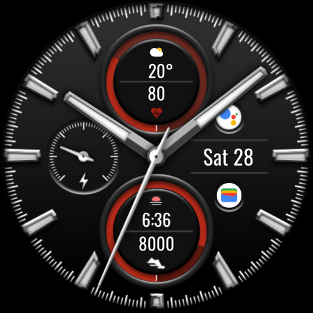 DADAM95: Stylish Analog Watch screenshot