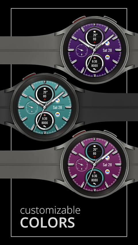 DADAM95: Stylish Analog Watch screenshot