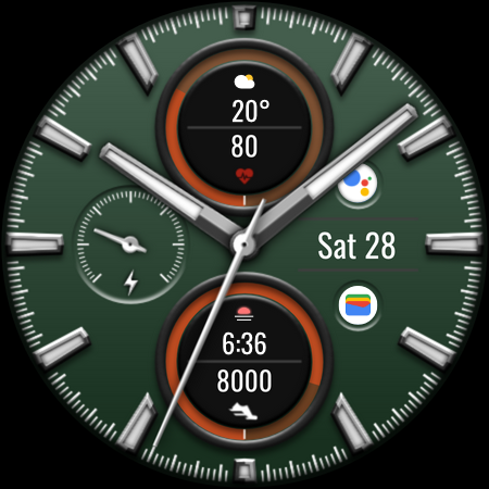 DADAM95: Stylish Analog Watch screenshot