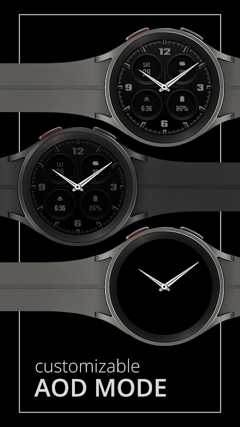 DADAM96: Minimal Analog Watch screenshot
