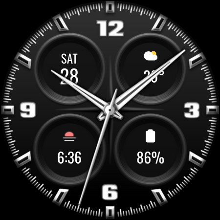 DADAM96: Minimal Analog Watch screenshot