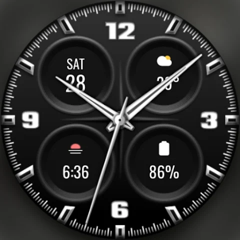 DADAM96: Minimal Analog Watch screenshot