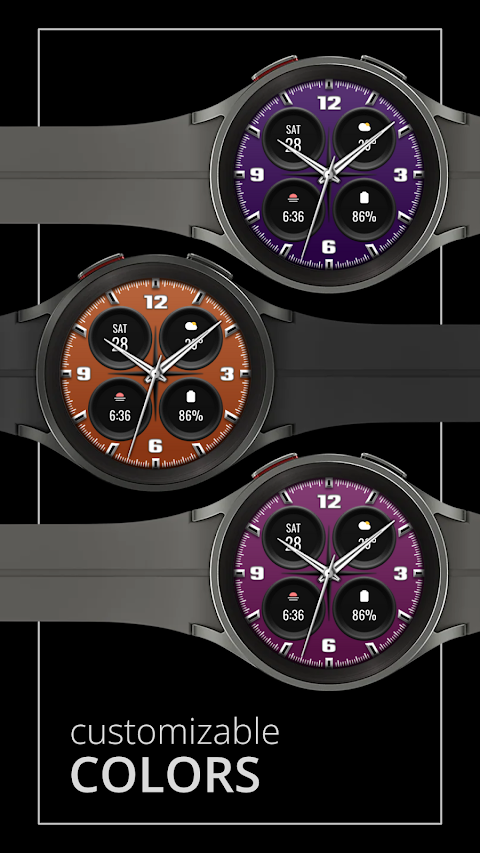 DADAM96: Minimal Analog Watch screenshot