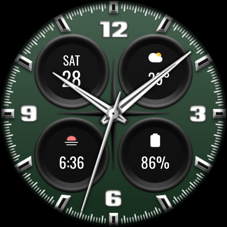 DADAM96: Minimal Analog Watch screenshot