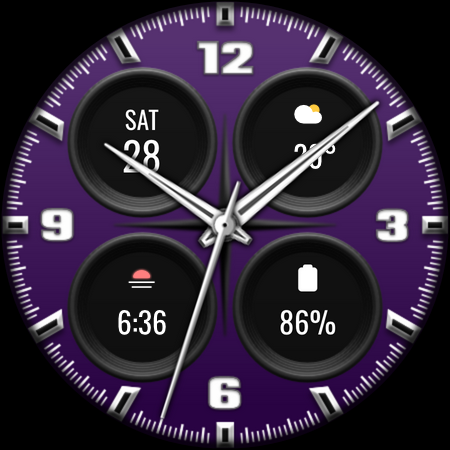 DADAM96: Minimal Analog Watch screenshot