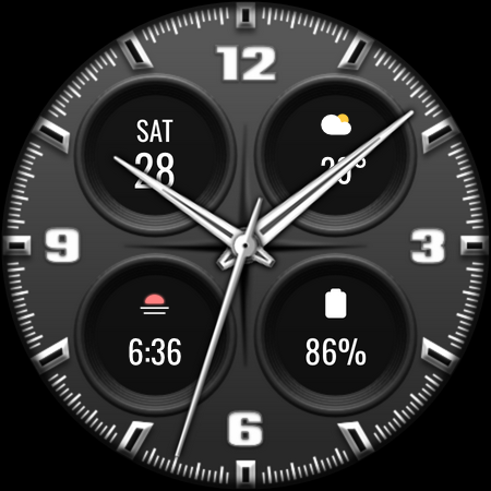 DADAM96: Minimal Analog Watch screenshot