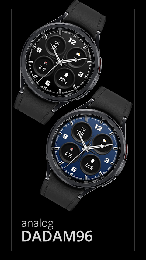 DADAM96: Minimal Analog Watch screenshot