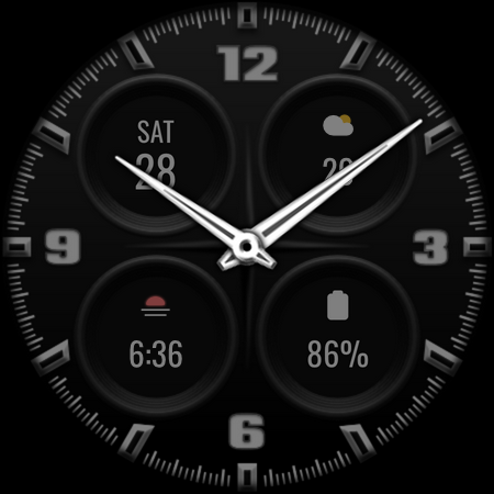 DADAM96: Minimal Analog Watch screenshot