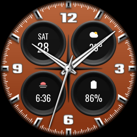 DADAM96: Minimal Analog Watch screenshot
