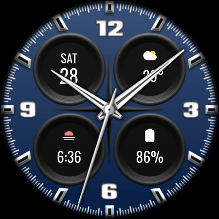 DADAM96: Minimal Analog Watch screenshot