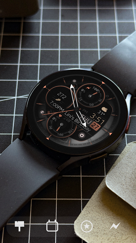 Dream 146 Hybrid watch face screenshot