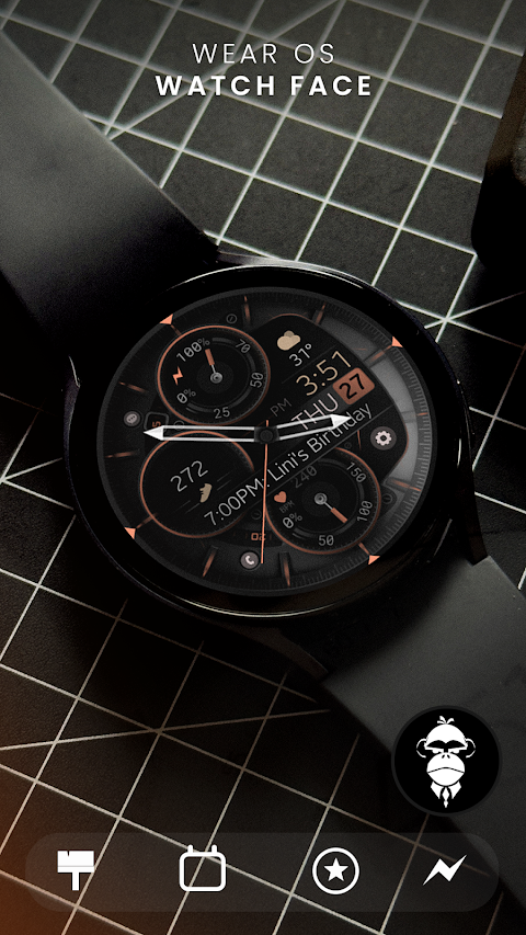 Dream 146 Hybrid watch face screenshot