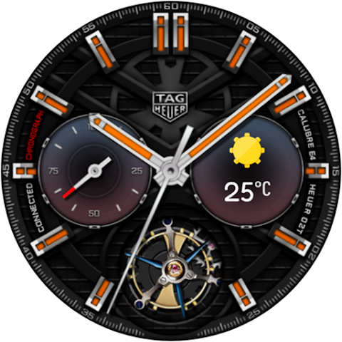 Tag Heuer Connected watch face screenshot