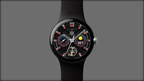 Tag Heuer Connected watch face screenshot