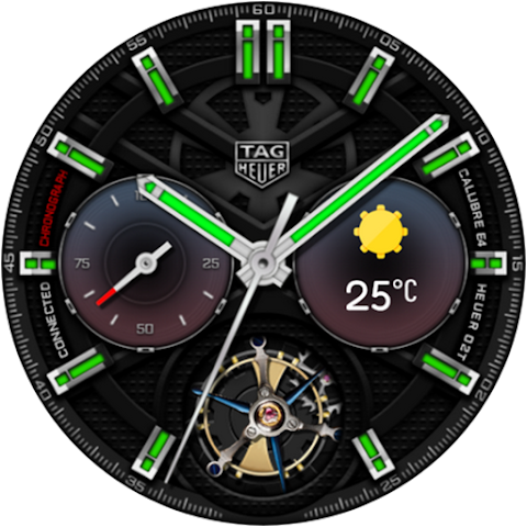 Tag Heuer Connected watch face screenshot