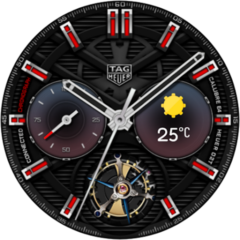 Tag Heuer Connected watch face screenshot
