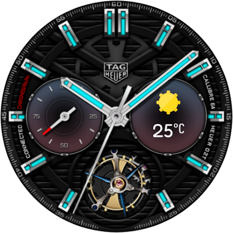 Tag Heuer Connected watch face screenshot