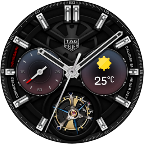 Tag Heuer Connected watch face screenshot