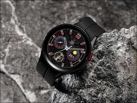 Tag Heuer Connected watch face screenshot