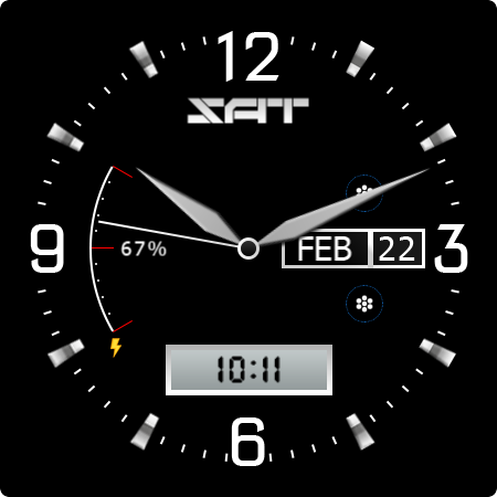 Key WF62 Tuxedo Analog Watch screenshot
