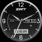 Key WF62 Tuxedo Analog Watch