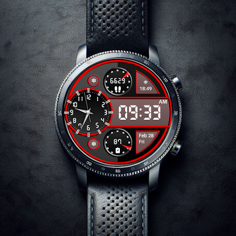 Key WF70 Luxury Watch Face screenshot