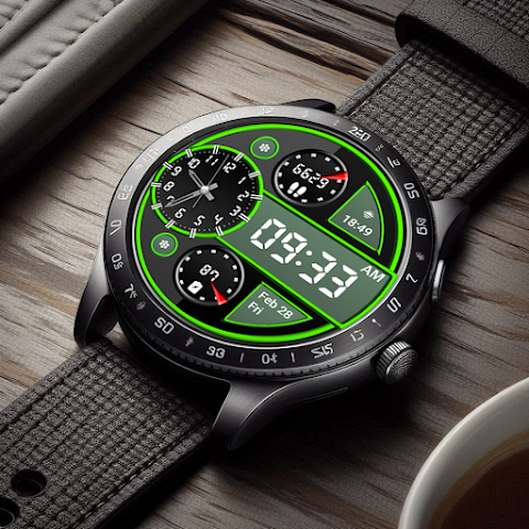 Key WF70 Luxury Watch Face screenshot
