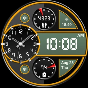 Key WF70 Luxury Watch Face