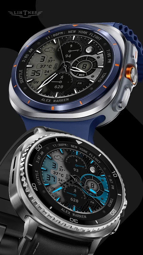 Hybrid Watch Face 152 screenshot