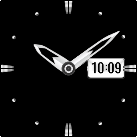 MJ165 Bold Hybrid Watch Face screenshot