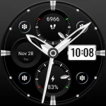 MJ165 Bold Hybrid Watch Face
