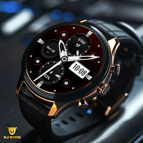 MJ165 Bold Hybrid Watch Face screenshot