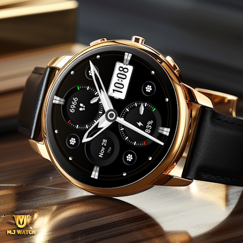 MJ165 Bold Hybrid Watch Face screenshot