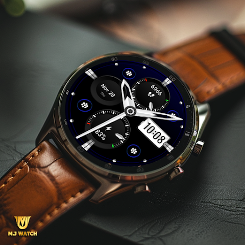 MJ165 Bold Hybrid Watch Face screenshot