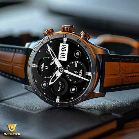 MJ165 Bold Hybrid Watch Face screenshot