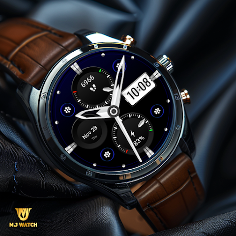 MJ165 Bold Hybrid Watch Face screenshot