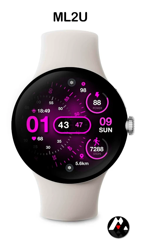 ML2U 215 Watch Face screenshot