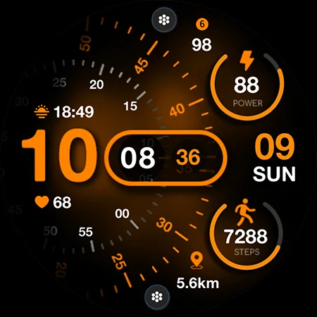 ML2U 215 Watch Face screenshot