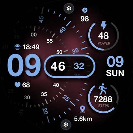 ML2U 215 Watch Face screenshot
