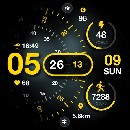 ML2U 215 Watch Face screenshot