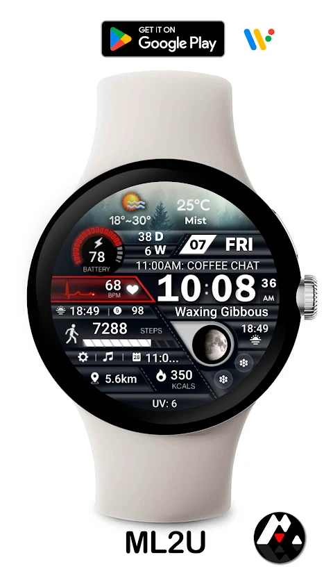 ML2U 231 Watch Face screenshot