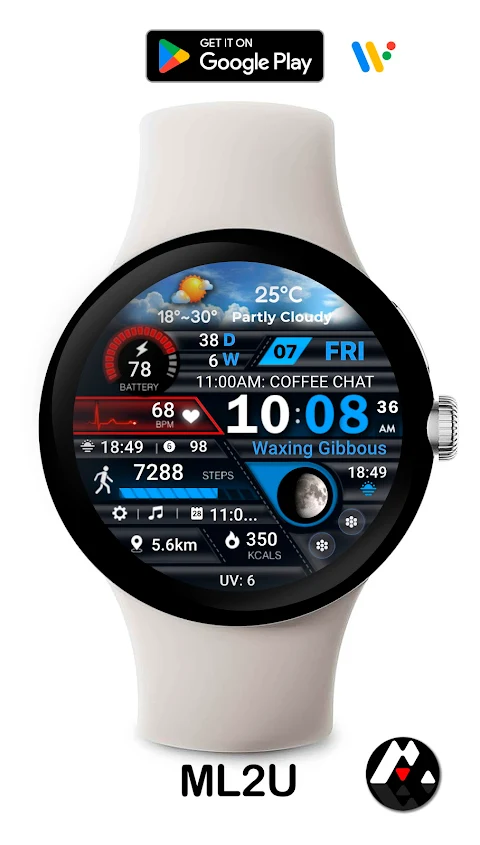 ML2U 231 Watch Face screenshot