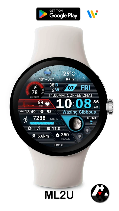 ML2U 231 Watch Face screenshot