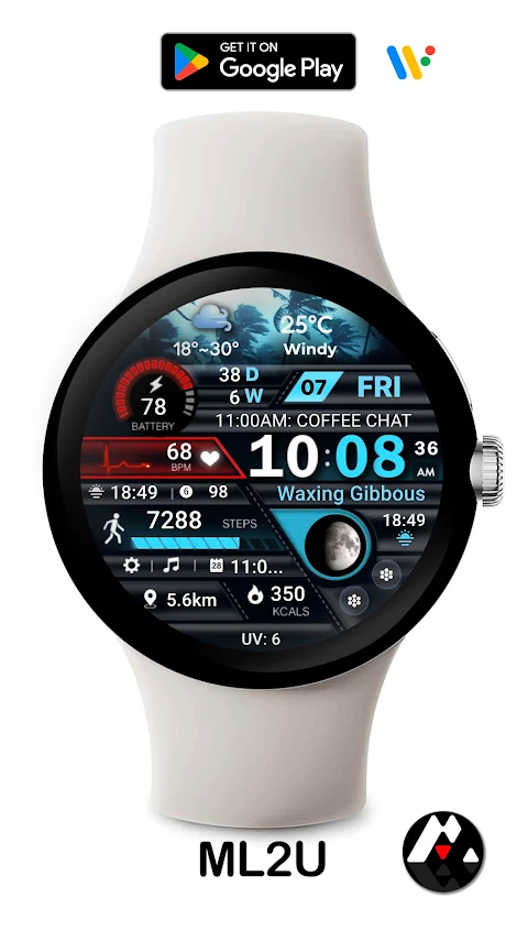 ML2U 231 Watch Face screenshot