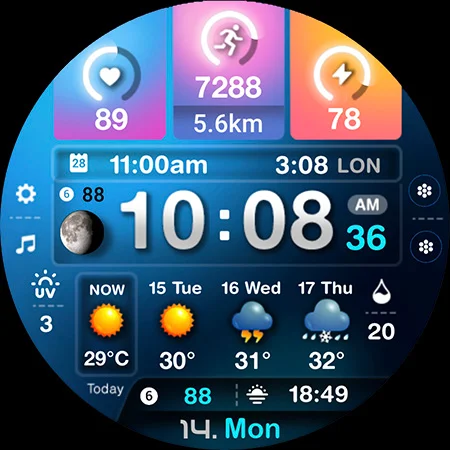 ML2U 243 Watch Face screenshot