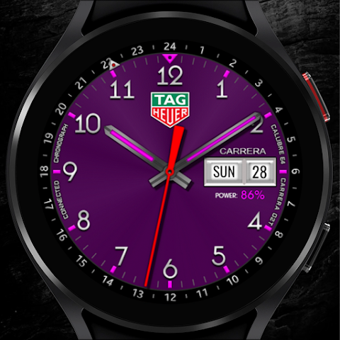 TAG CARRERA Hybrid Watch Face screenshot