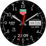 TAG CARRERA Hybrid Watch Face