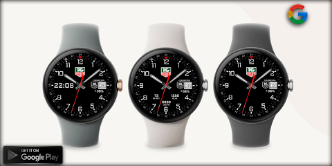 Hybrid TAG Carrera Watch face screenshot